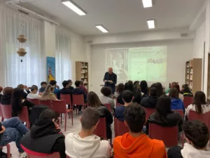 Studenti e Simone Maretti