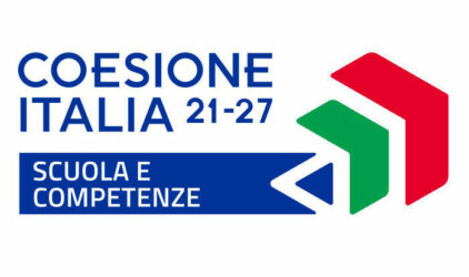 Logo Coesione Italia 2021-2027 Scuola e Competenze