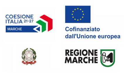 logo progetti PR Marche FSE+ 2021-2027