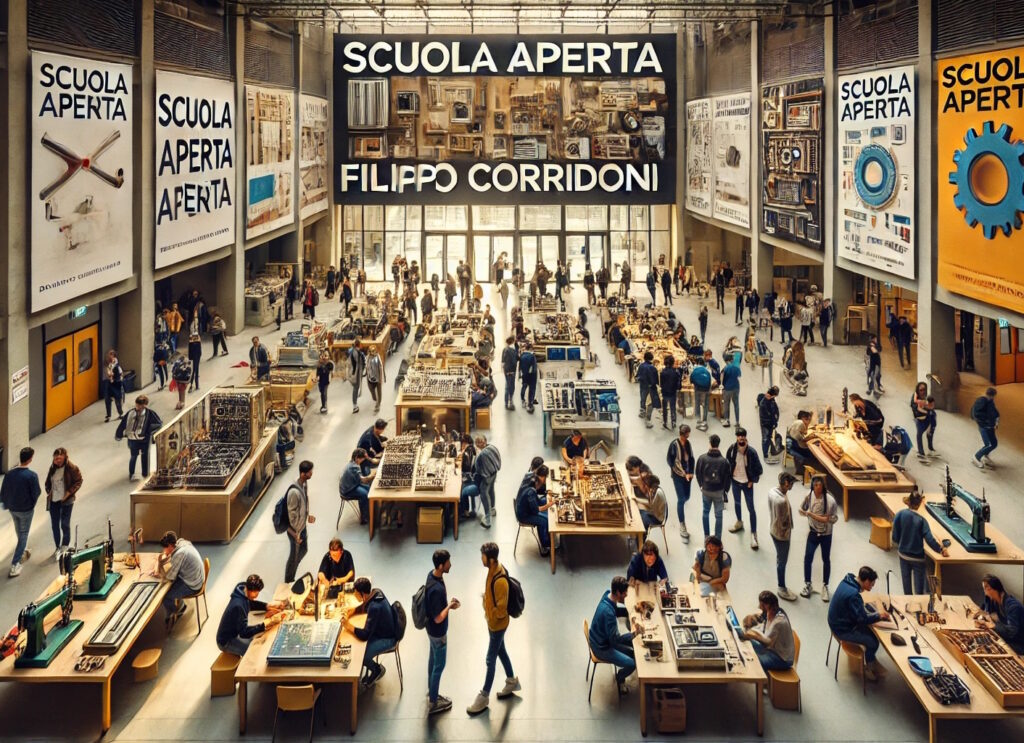 Scuola Aperta Filippo Corridoni (immagine IA)